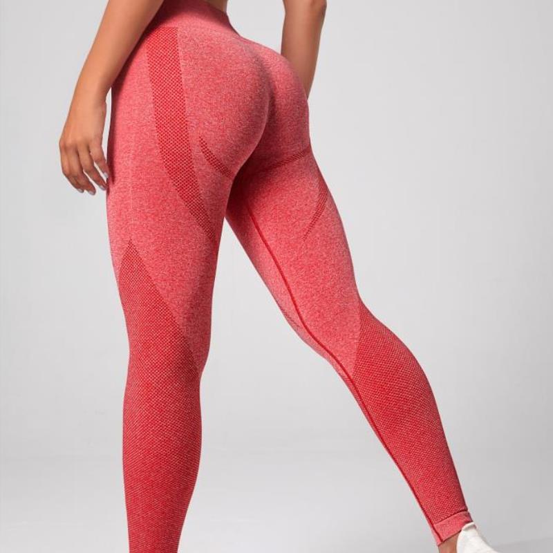 Seamless Knitted Peach Hip High Waist Slim Fit Fitness Running Sports Yoga Pants Women 1721010708776357888