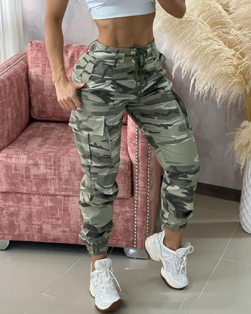 Women's Clothing Camouflage Casual Trousers 639d7650 5b65 4af6 A810 74b81963ef76